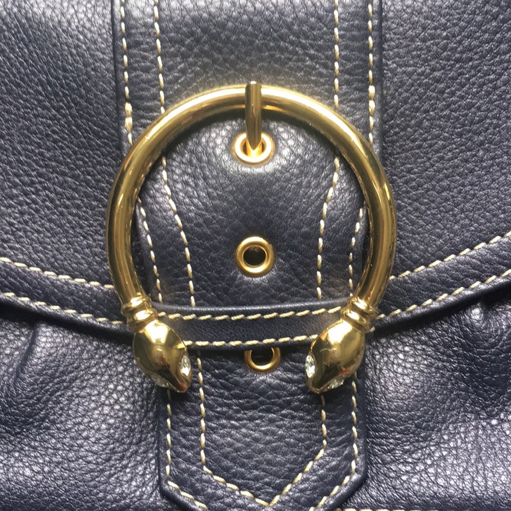 Via Spiga snake buckle shoulder bag purse. - Picture 2 of 3